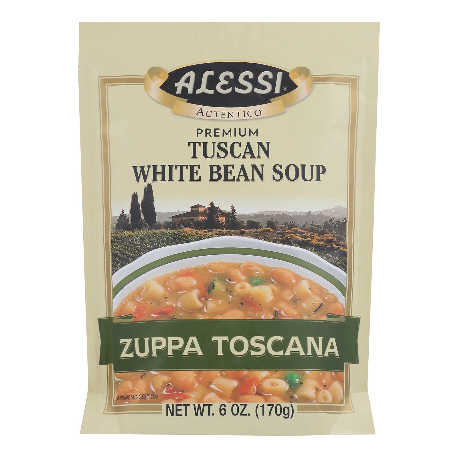 Product image of Alessi Tuscan Soup Packaged Soup and Stew 6 oz 6 oz
