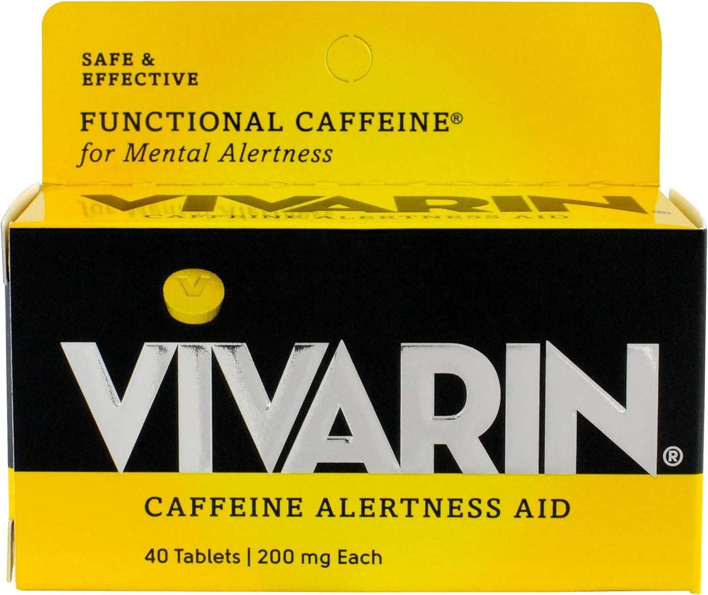 Product image of Vivarin Brand Alertness Aid 40 Tablets Pack of 4