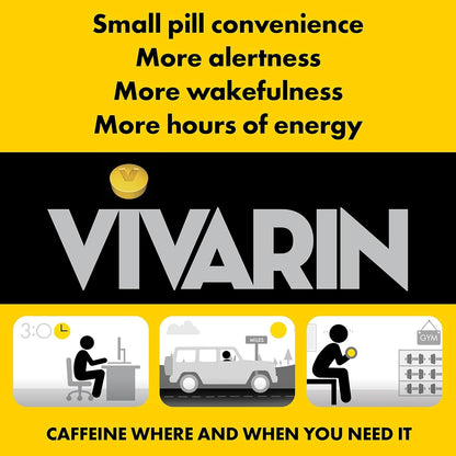 Product image of Vivarin Brand Alertness Aid 40 Tablets Pack of 4