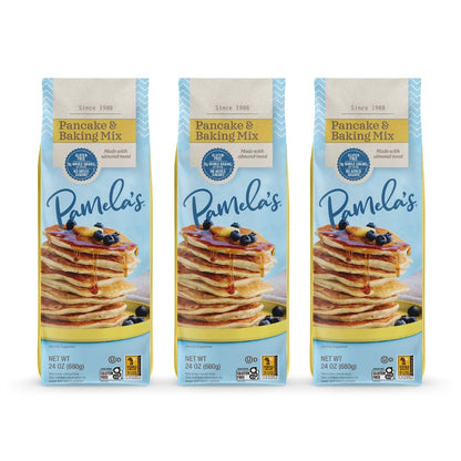 Product image of Pamela's Products Gluten and Wheat Free Baking and Pancake Mix 24 oz 24 oz Pack of 3