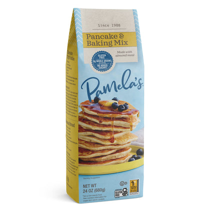 Product image of Pamela's Products Gluten and Wheat Free Baking and Pancake Mix 24 oz 24 oz Pack of 3