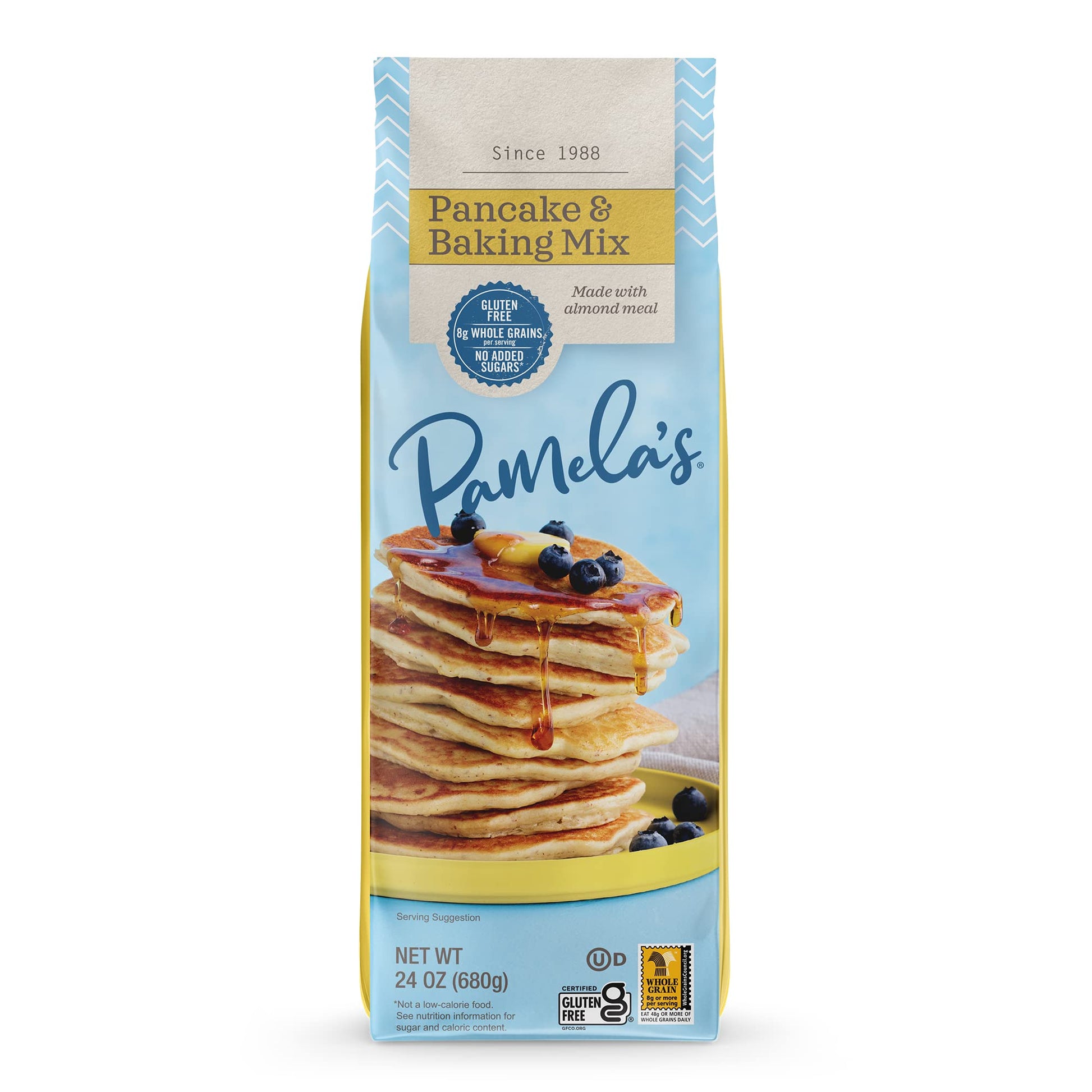 Product image of Pamela's Products Gluten and Wheat Free Baking and Pancake Mix 24 oz 24 oz Pack of 3