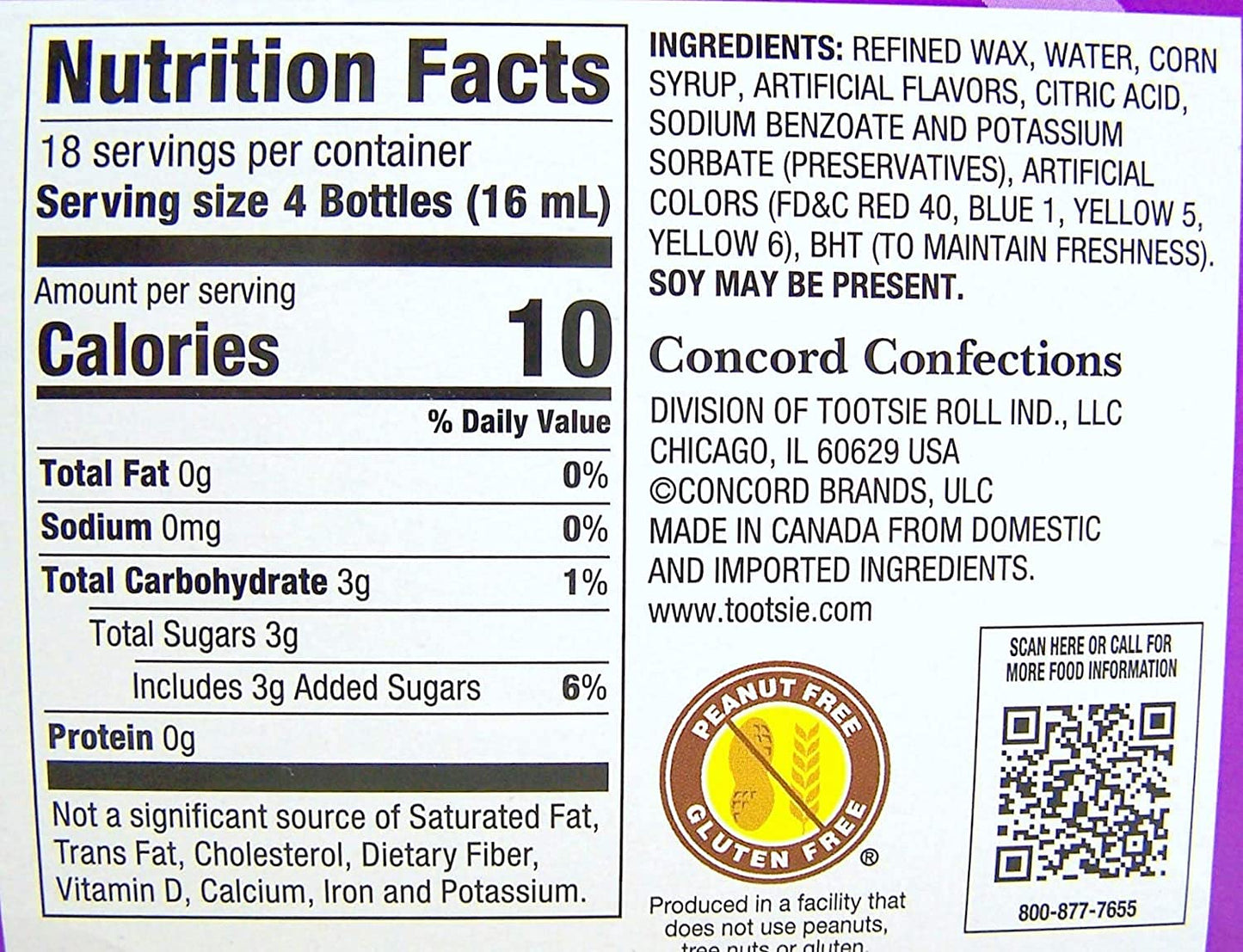 Product image of Nik-L-Nip Mini Drinks Candy 1.39 oz 1.39 oz Pack of 3