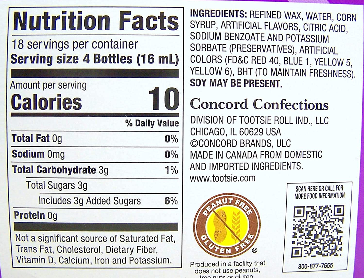 Product image of Nik-L-Nip Mini Drinks Candy 1.39 oz 1.39 oz Pack of 3