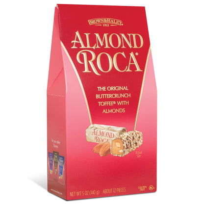 Product image of Roca Chocolate Caramel Buttercrunch Toffee Box Individually Wrapped Candy Gluten Free Kosher 5 oz 5 oz