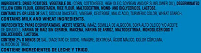 Product image of Pringles Salt and Vinegar Flavored Potato Crisps Chips 2.5 oz 2.5 oz Pack of 12