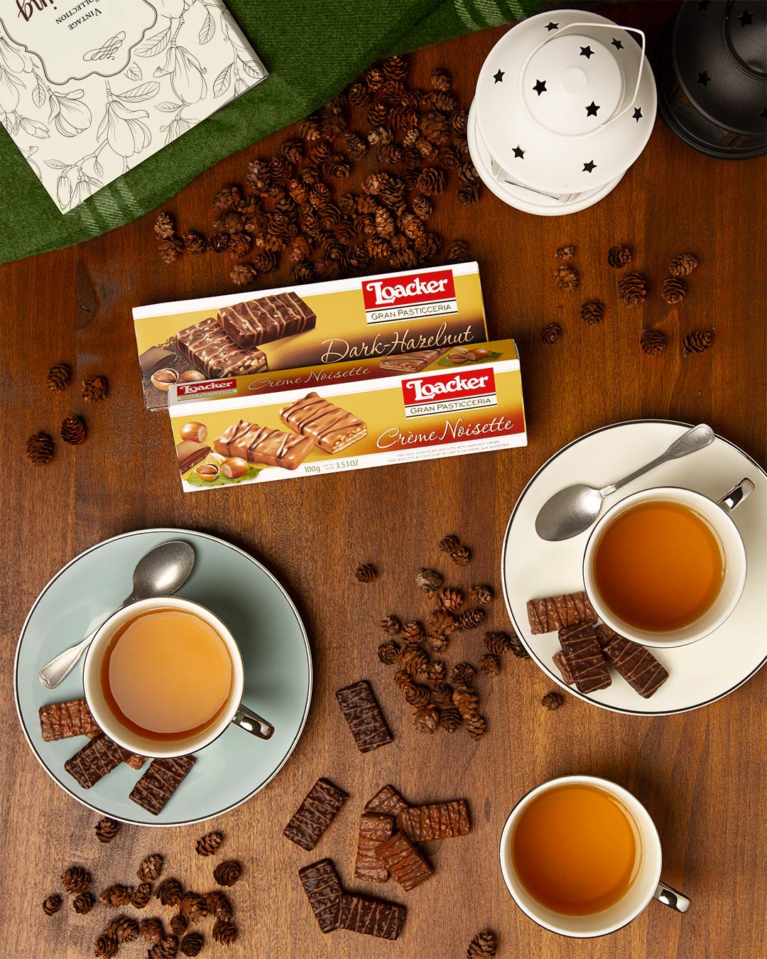 Product image of Loacker Cookie Hazelnut Dark 3.53 oz 3.53 oz