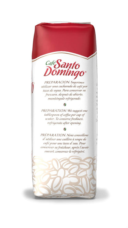 Product image of Café Santo Domingo INDUBAN Ground Coffee Bag Product from the Dominican Republic 16 oz 16 oz