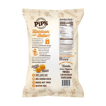 Product image of Pipcorn Heirloom Cheddar Cheese Balls 4.5 oz 4.5 oz