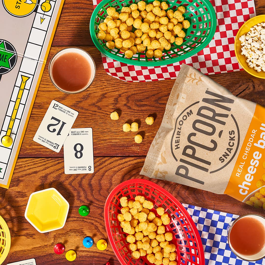 Product image of Pipcorn Heirloom Cheddar Cheese Balls 4.5 oz 4.5 oz