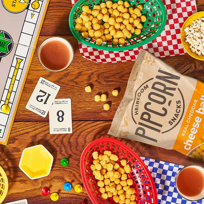 Product image of Pipcorn Heirloom Cheddar Cheese Balls 4.5 oz 4.5 oz