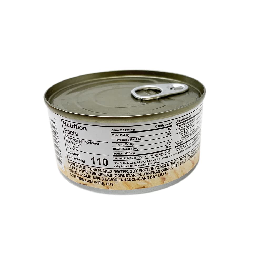 Product image of Century Tuna Hot and Spicy Flaked Light Tuna in Oil High in Protein Rich in Omega 3 DHA Canned Tuna 4.9 oz