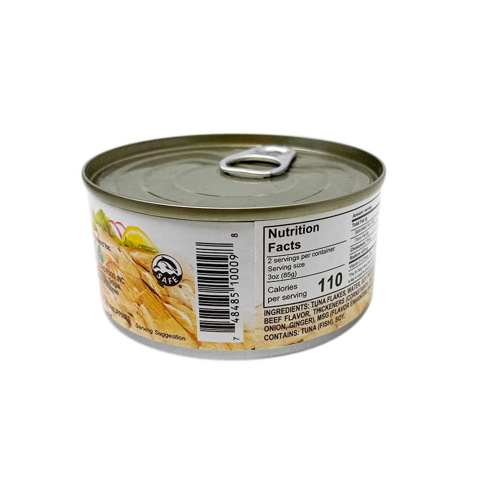 Product image of Century Tuna Hot and Spicy Flaked Light Tuna in Oil High in Protein Rich in Omega 3 DHA Canned Tuna 4.9 oz