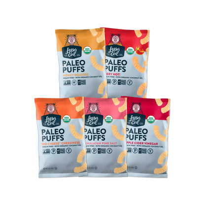 Product image of LesserEvil "No Cheese" Cheesiness Organic Paleo Puffs No Artificial Ingredients Grain Free Vegan Bags 5 oz 5