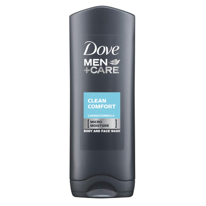 Product image of Dove Men Care Body and Face Wash Clean Comfort Case Made in Germany 13.5 fl oz 13.5 fl oz Pack of 6