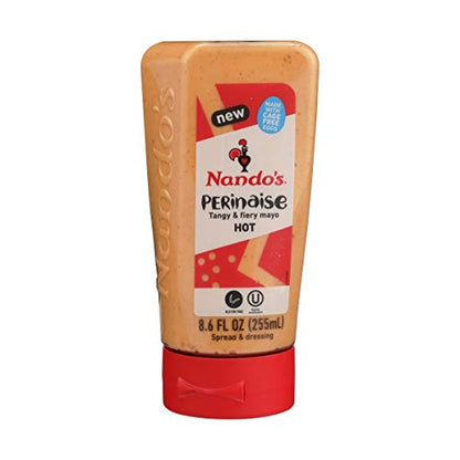 Product image of Nando's Hot Perinaise Tangy and Spicy Mayo 8.5 oz 8.5 oz Pack of 2