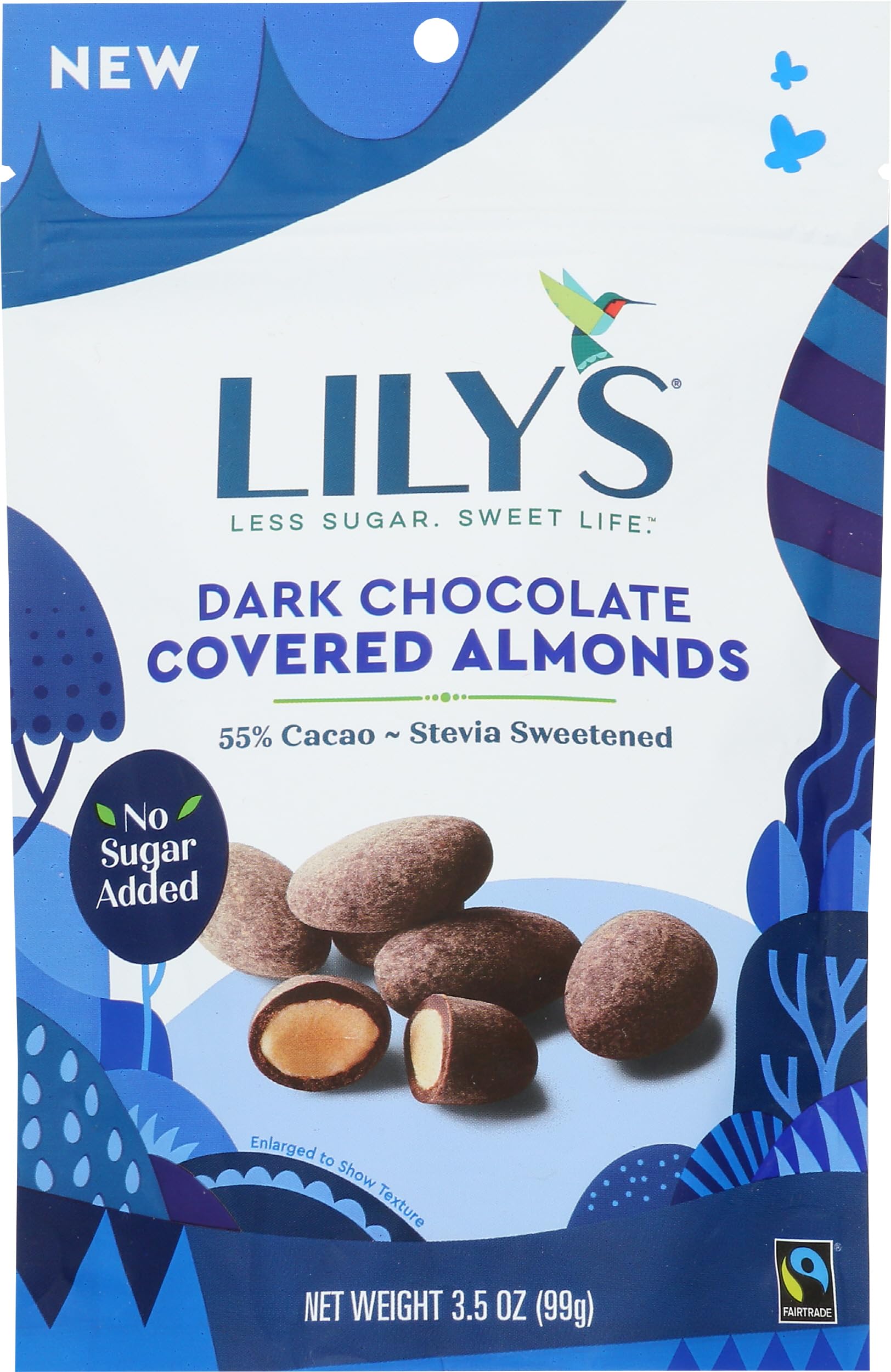 Product image of Lily's Sweets Dark Chocolate Covered Almonds 3.5 oz 3.5 oz