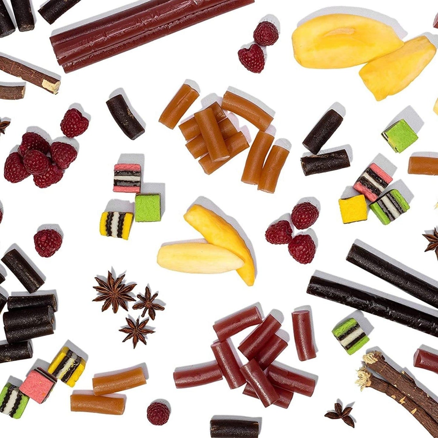 Product image of RJ's Licorice Soft Australian Licorice Raspberry Flavor Non-GMO Plant Based Soft and Chewy Candy Made in