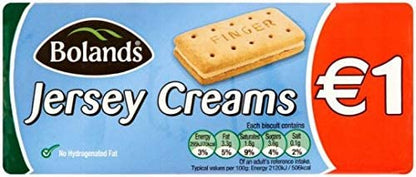Product image of Bolands Jersey Creams Irish Butter Flavored Cream Filled Biscuits per bag 4.41 oz 4.41 oz Pack of 3