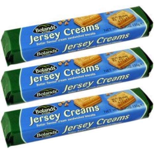 Product image of Bolands Jersey Creams Irish Butter Flavored Cream Filled Biscuits per bag 4.41 oz 4.41 oz Pack of 3