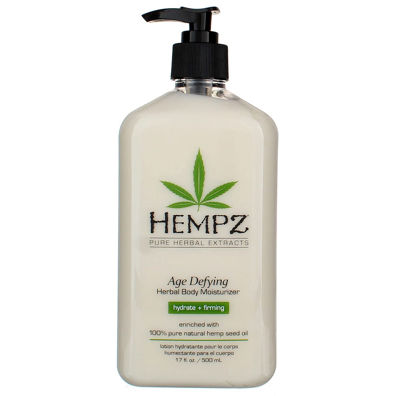 Product image of Hempz Age Defying Body Moisturizer 17 oz Pump 16.91 fl oz 17 oz Pack of 2