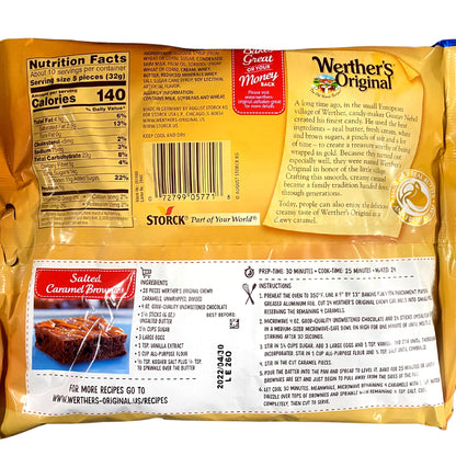 Product image of Werther's Original Soft Caramels 10.8 oz Bag Individually Wrapped Candy 10.83 oz 10.8 oz