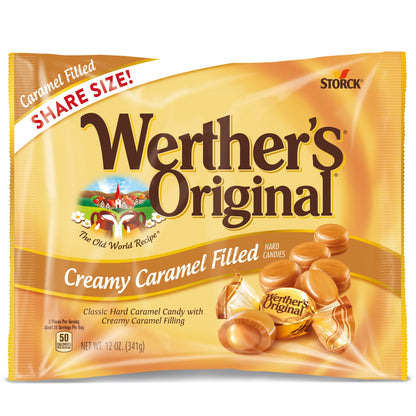 Product image of Werther's Original Creamy Caramel Filled Candy Bag 12 oz 12 oz