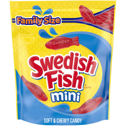 Product image of Swedish Fish Mini Soft and Chewy Candy Family Size 1.8 lb