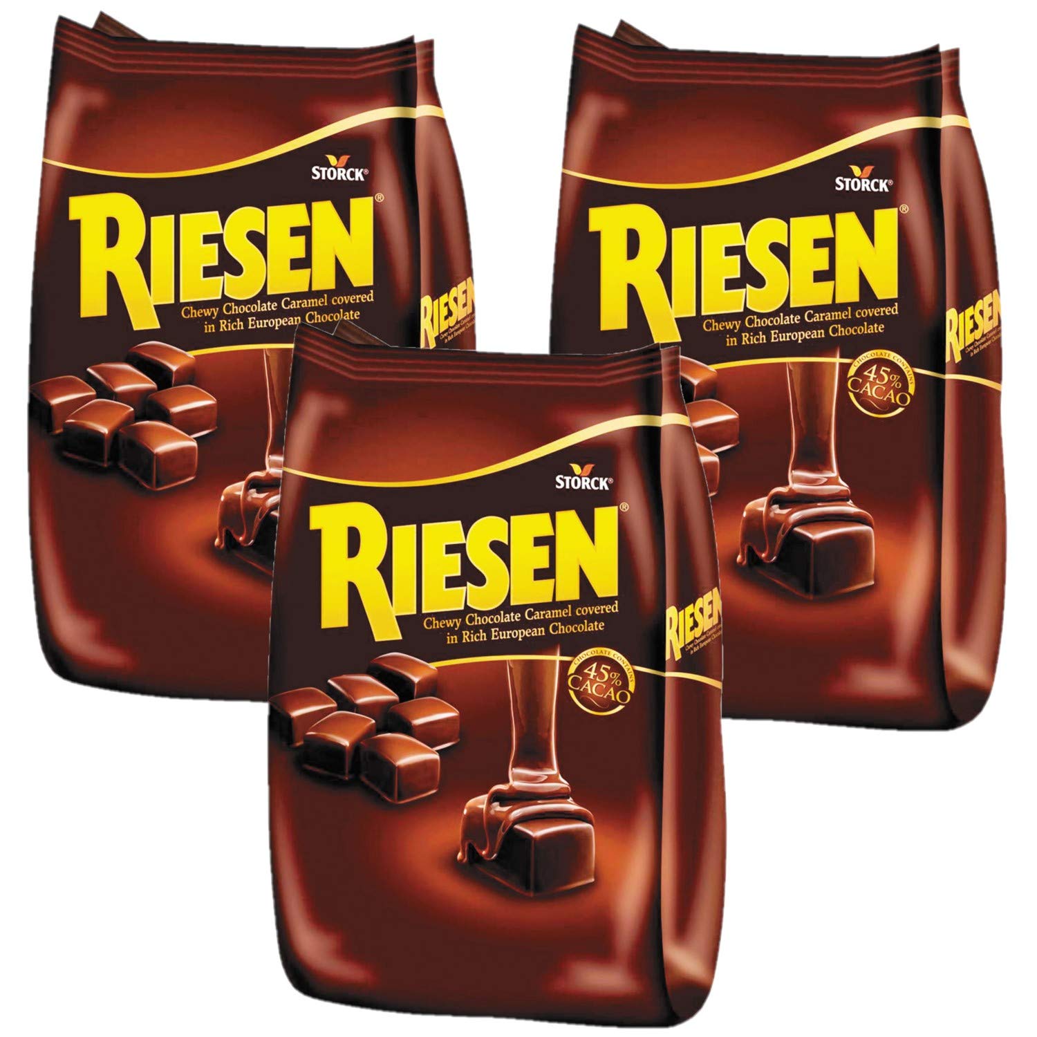 Product image of Riesen Chocolate Caramel Candies Bag 30 oz 30 oz Pack of 3