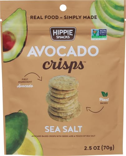 Product image of Hippie Snacks Avocado Crisps Sea Salt 2.5 oz 2.5 oz