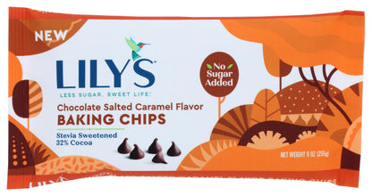 Product image of Lily's Chocolate Baking Chips Salted Caramel Flavor 9 oz 9 oz
