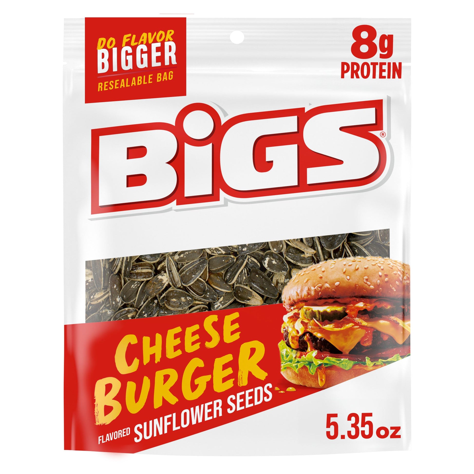 Product image of BIGS Sunflower Seeds Cheeseburger Flavor 5.35 oz 5.35 oz