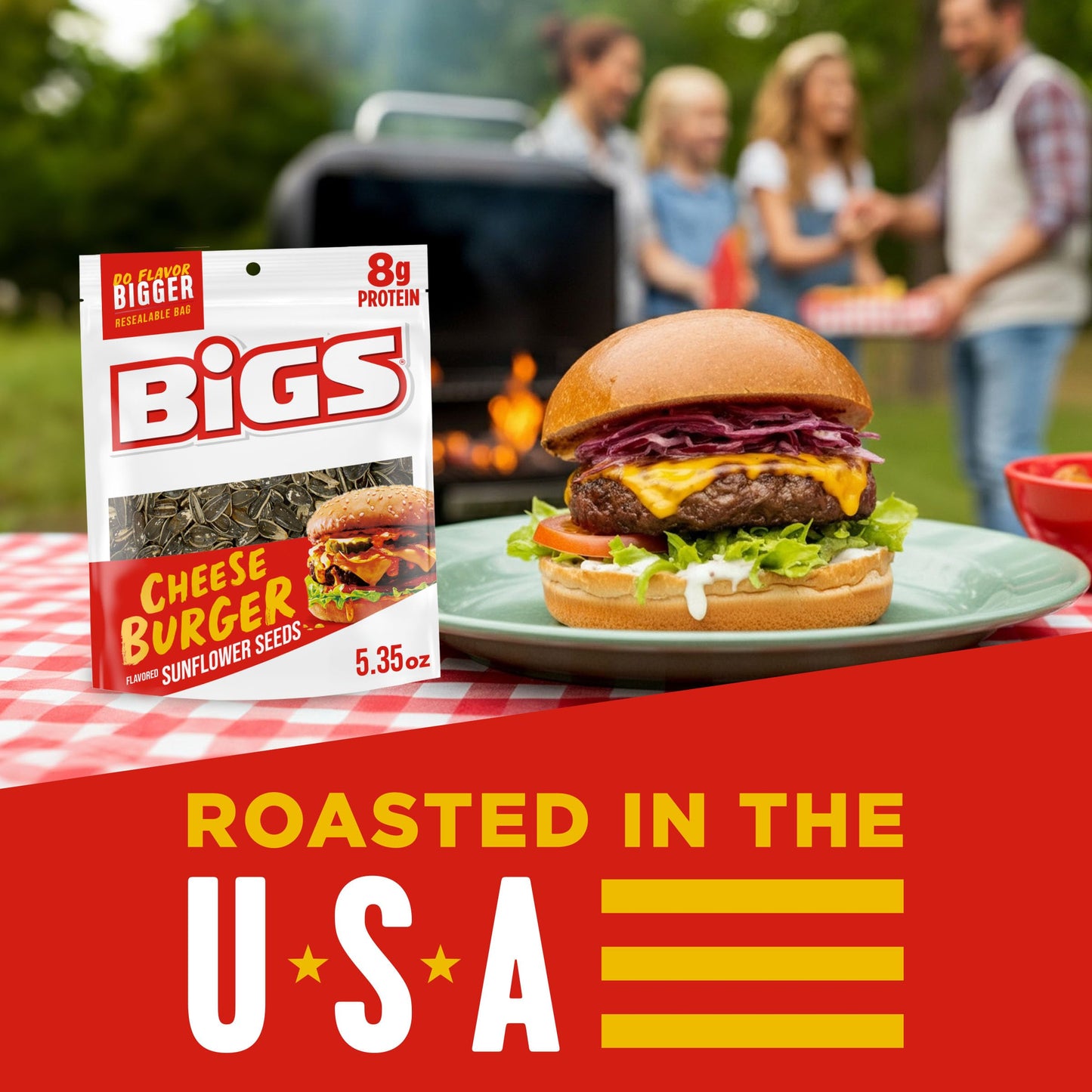Product image of BIGS Sunflower Seeds Cheeseburger Flavor 5.35 oz 5.35 oz