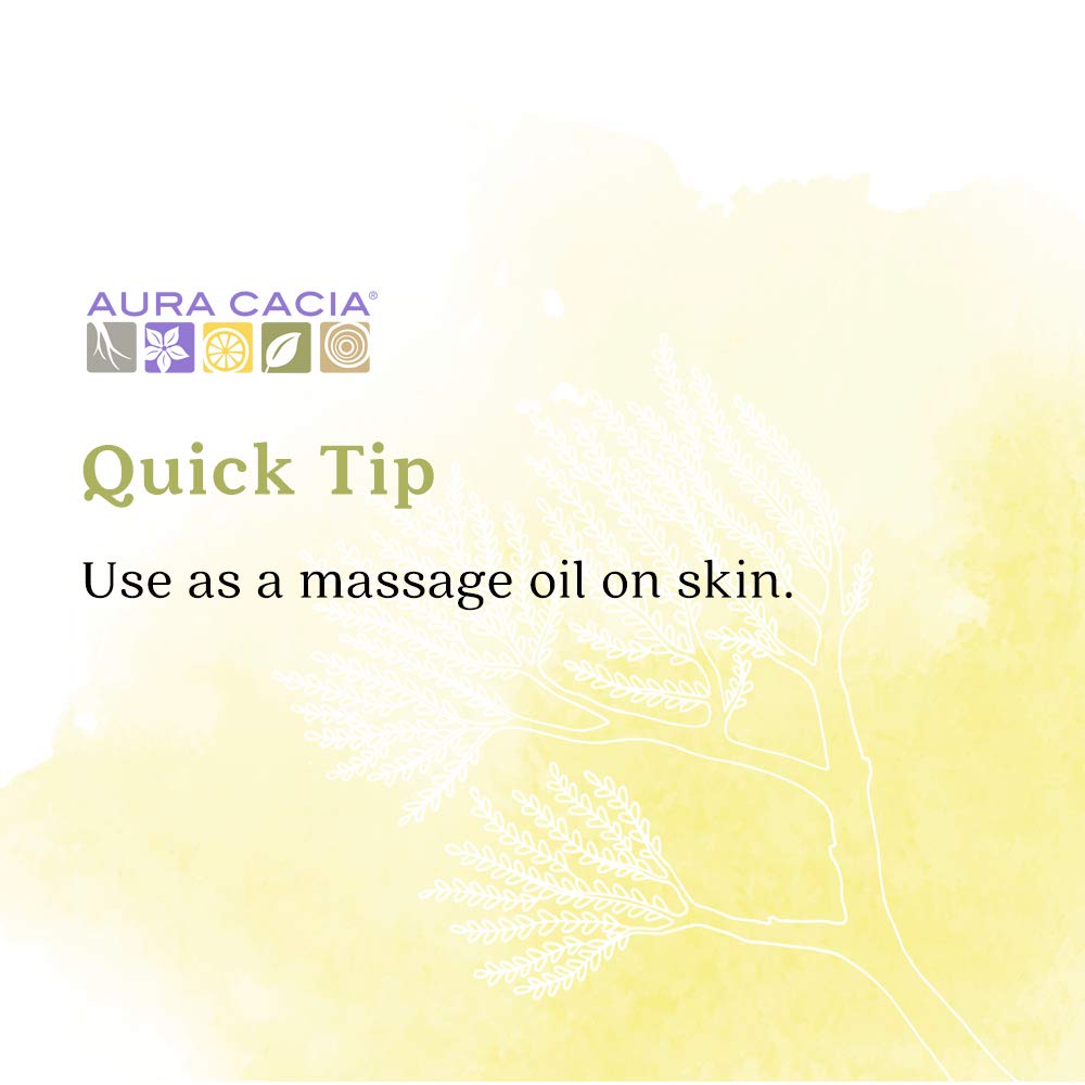 Product image of Aura Cacia Frankincense Essential Oil Ready-to-Use in Fractionated Coconut Oil GC/MS Tested for Purity 4 fl.