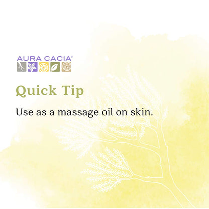 Product image of Aura Cacia Frankincense Essential Oil Ready-to-Use in Fractionated Coconut Oil GC/MS Tested for Purity 4 fl.