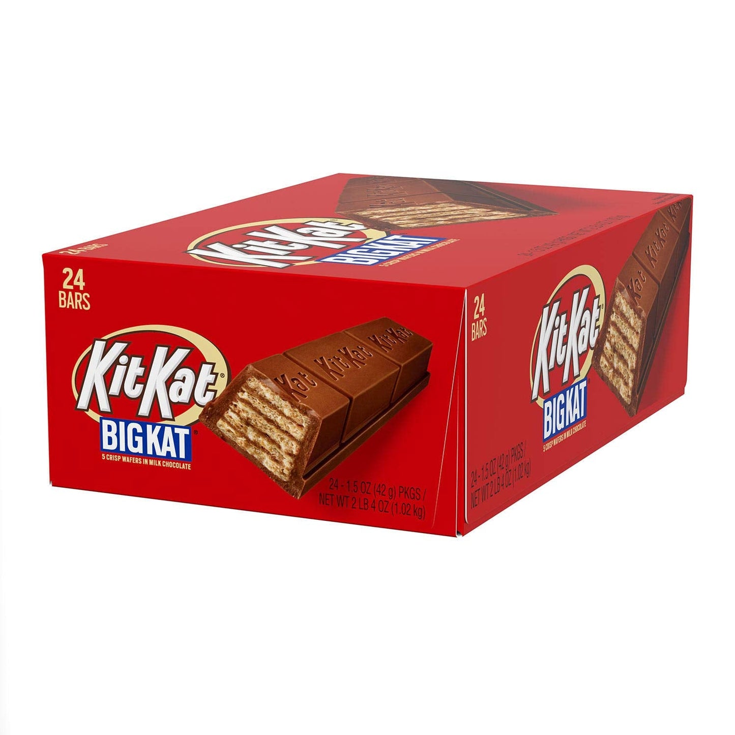 Product image of Kit Kat Big Kat Milk Chocolate Wafer Bars 1.5 oz 1.5 oz Pack of 24