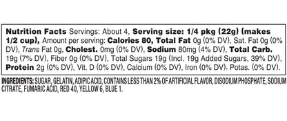 Product image of Jell-O Gelatin Dessert Peach Pack of 6