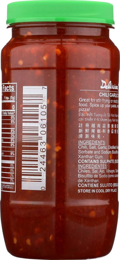 Product image of Huy Fong Chili Garlic Sauce 18 oz 18 oz Pack of 4