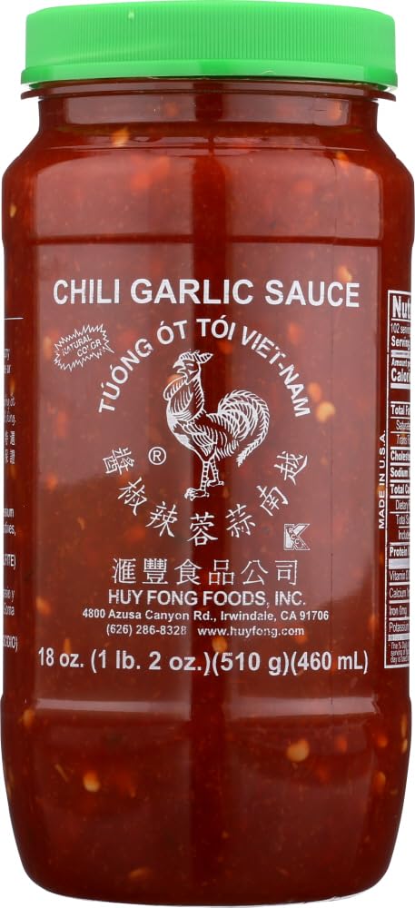 Product image of Huy Fong Chili Garlic Sauce 18 oz 18 oz Pack of 4