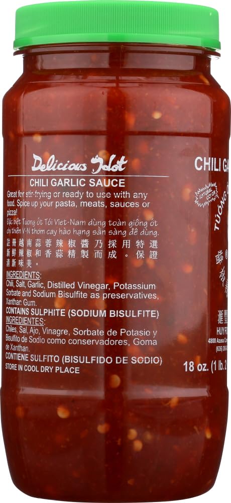 Product image of Huy Fong Chili Garlic Sauce 18 oz 18 oz Pack of 4