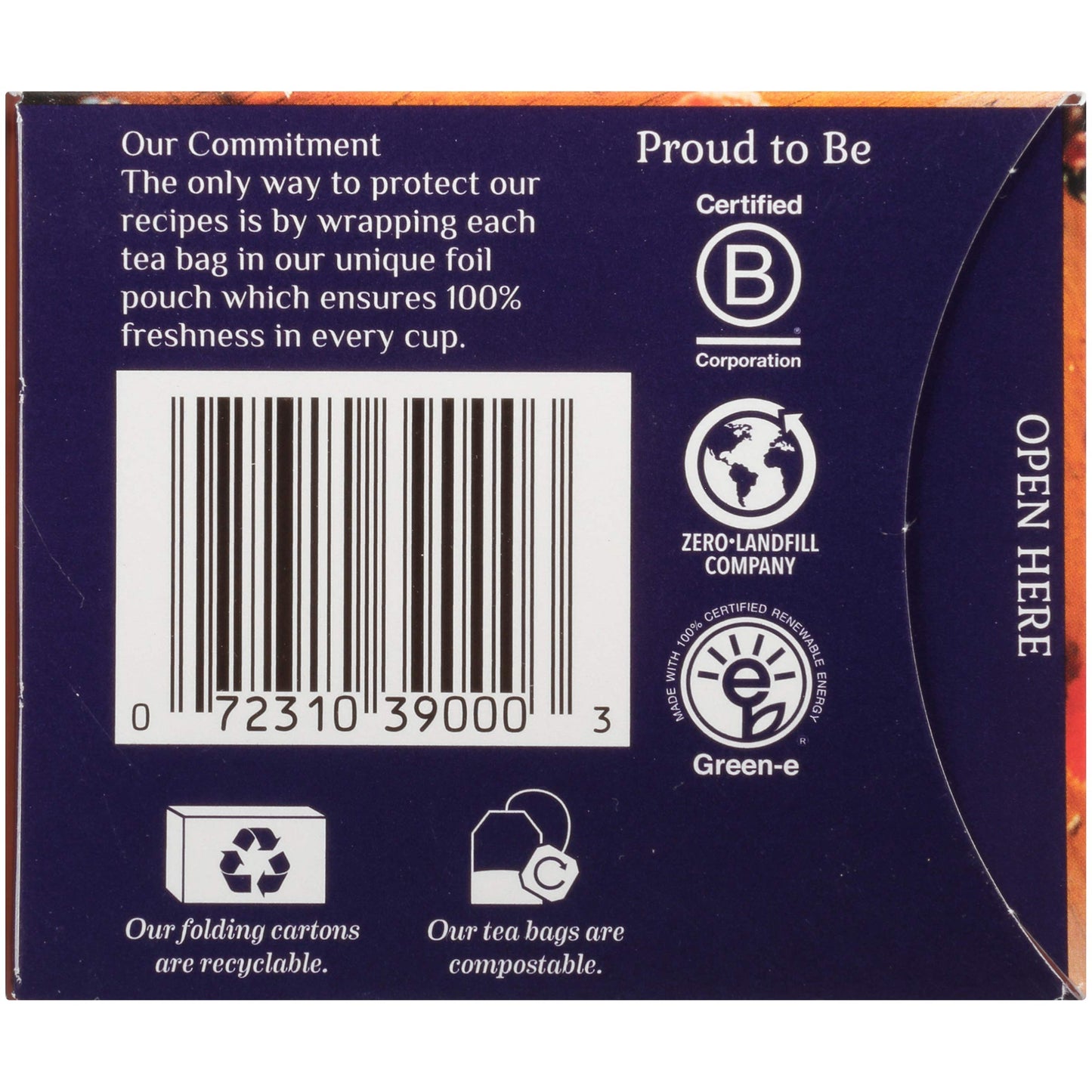 Product image of Bigelow Tea Botanicals Cold Water Infusion Blackberry Raspberry Hibiscus Herbal Tea Caffeine Free 18 ct Box