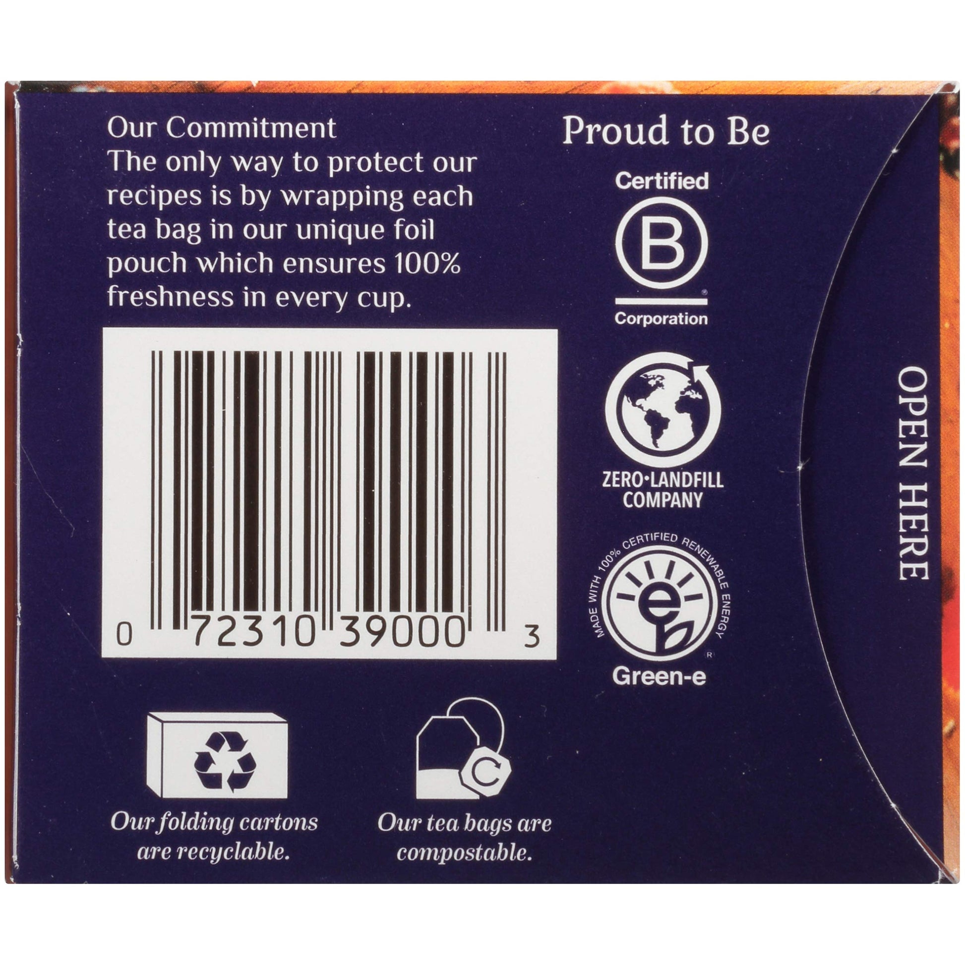 Product image of Bigelow Tea Botanicals Cold Water Infusion Blackberry Raspberry Hibiscus Herbal Tea Caffeine Free 18 ct Box