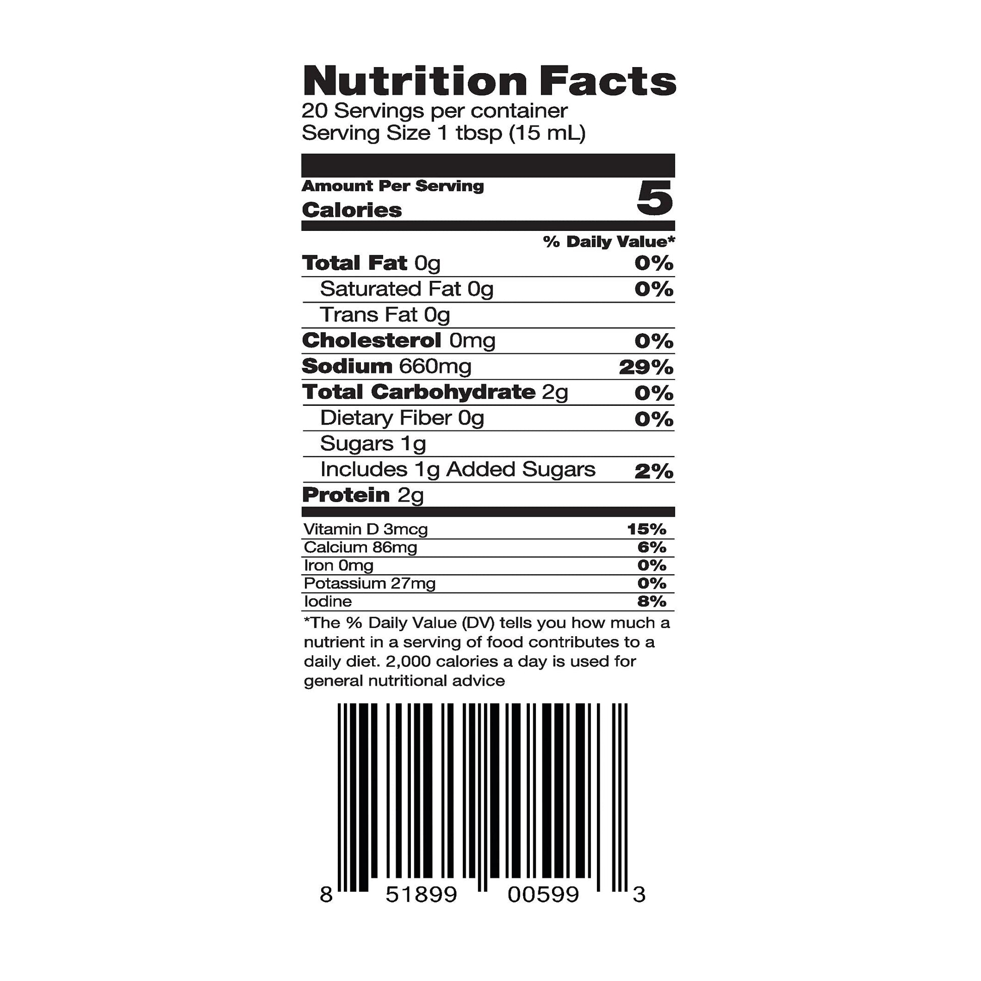 Product image of Ocean's Halo Organic No Soy Soy-free Sauce 10 fl oz 10 fl oz