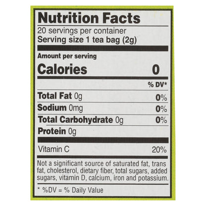 Product image of Celestial Seasonings Green Tea Authentic Contains Caffeine 20 Tea Bags Pack of 6