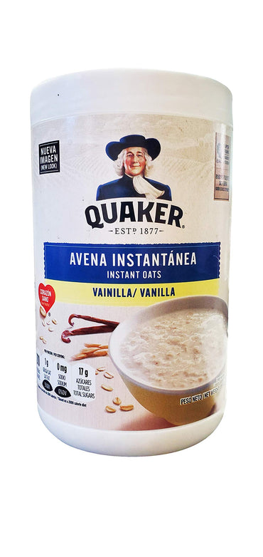 Product image of Quaker Instant Oatmeal Vanilla Flavor 100% Whole Grains Source of Fiber and Protein 34.8 oz 34.8 oz Pack of