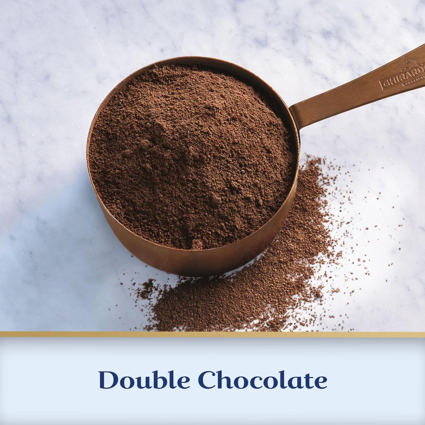 Product image of Ghirardelli Double Chocolate Hot Cocoa Mix Bag 10.5 oz 10.5 oz Pack of 6