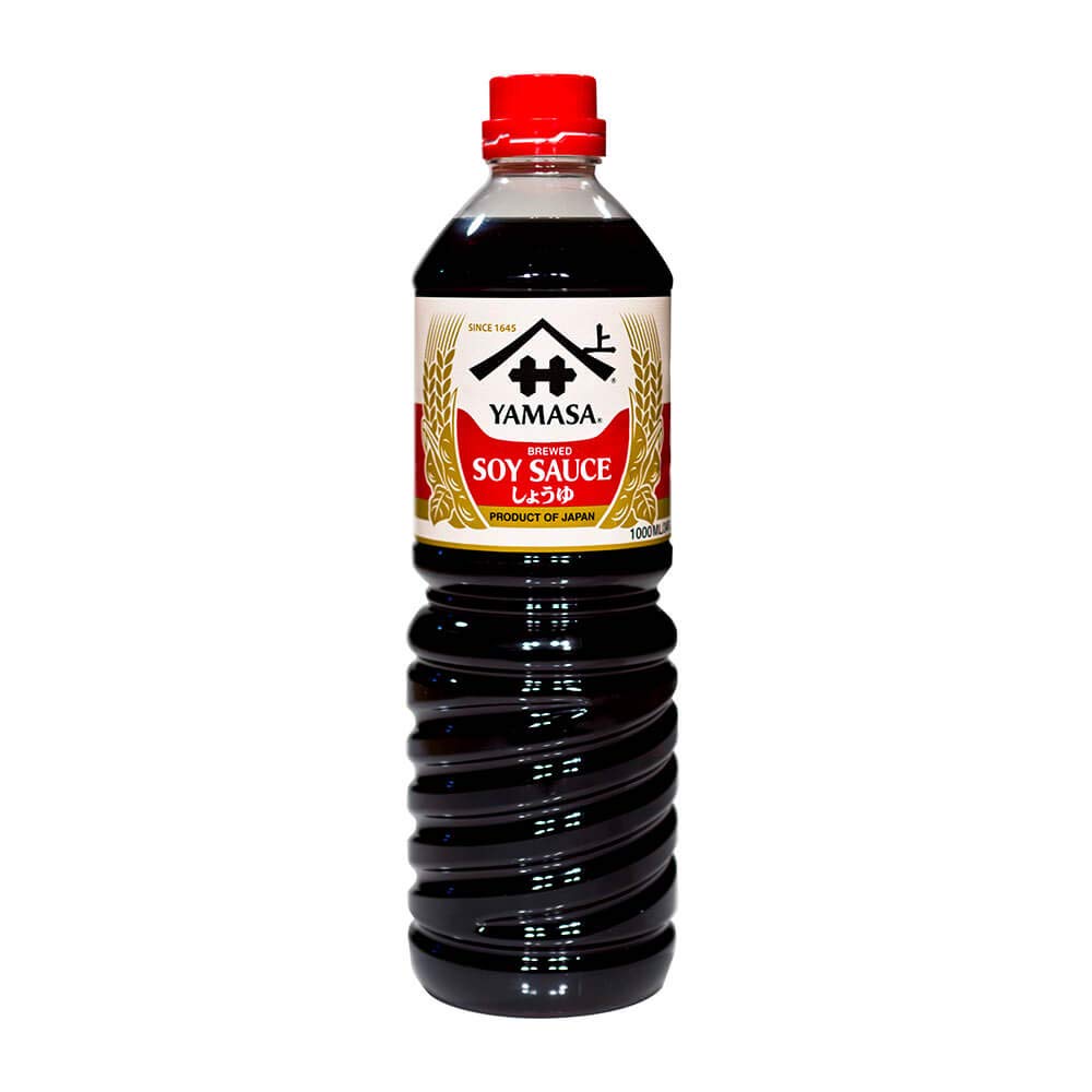 Product image of Yamasa Soy Sauce Naturally Brewed Preservative Free 34 fl. oz. Japan Imported Pack of 2
