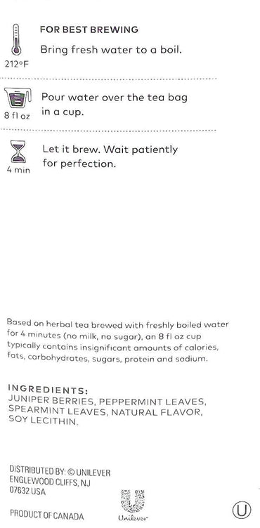 Product image of TAZO Tea Bags Juniper Mint Honey 0.8 oz 16 ct 0.8 oz 16 Count