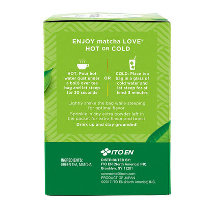Product image of matcha LOVE Japanese Matcha + Green Tea 10 Premium Tea Bags Pack of 6
