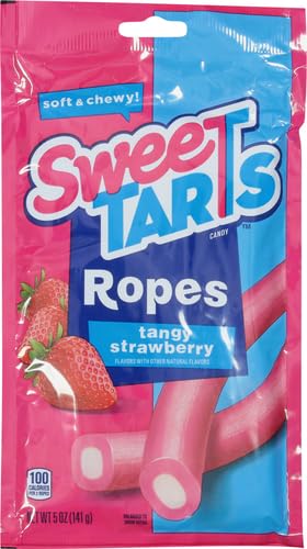Product image of SweeTARTS Ropes Tangy Strawberry 5 oz 5 oz